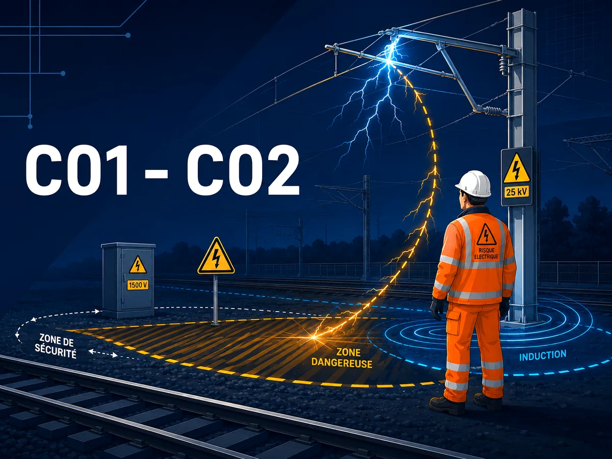 C01 et C02 — Sécurité électrique caténaire