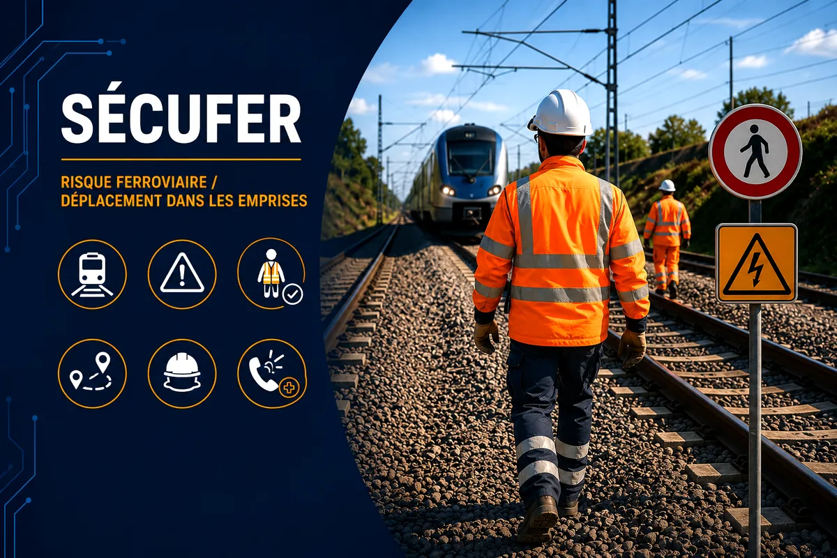 Sécufer — Risque ferroviaire / Déplacement dans les emprises